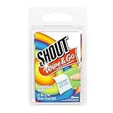 Shout Wipes Stain Remover for Clothes Laundry, Instant Stain Remover and Individually Wrapped, Travel Essentials, Works on Everyday Stains, 4 Wipes (Pack of 1)