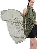 kolumb Premium Women Extreme Soft Scarf Wrap Shawl For Any Season, Super Size, Rich Color Choice