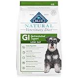 Blue Buffalo Natural Veterinary Diet GI Gastrointestinal Support Low Fat Dry Dog Food, Whitefish 6-lb bag