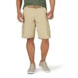 Lee mens Dungarees New Belted Wyoming Cargo Shorts, Buff, 38 US