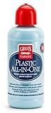 Griot's Garage 10872 Plastic All-in-One 16oz – Polish, Restore, & Protect Clear or Glossy Plastics – Perfect for Vehicle Lights, Gauges, B-Pillars, Windscreens, & More – Ceramic Infused Protection