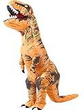 miwhse Inflatable Dinosaur Costume Adult Fancy Dinosaur Suit Blow up Trex Costume Full Body Dino Costume For Halloween Cosplay Party