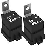 4RD 931 410-05/08 Relay Switches (Pack of 2) - 12VDC 40A 5-Pin Functional Relay for Automotive Electrical Systems