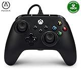 PowerA Nano Enhanced Wired Controller for Xbox Series X|S - Black, portable, compact, gamepad, wired video game controller, gaming controller, works with Xbox One and Windows 10/11, Officially Licensed for Xbox, Compact, Smaller, Portable