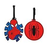 Spider-Man 2-Pack Molded Rubber Luggage Tags