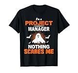 Funny Project Manager Halloween Project Management Gift T-Shirt
