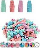 Mr. Pen- Pencil Top Erasers Bulk, Pastel Colors, 120 Pack