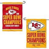 WinCraft Kansas City Chiefs Super Bowl 2024 Champions Double Sided Garden Flag