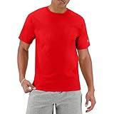 Champion Classic, Everyday Tee, Comfortable Soft Men's T-Shirt (Reg. Or Big & Tall), Scarlet