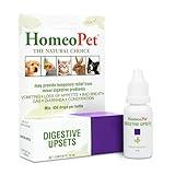 HomeoPet Digestive Upsets, Safe and Natural Cat and Dog Digestive Support, 15 Milliliters
