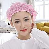 10 Pack Reusable Hair Nets - Food Service Hair Net - Dust- Hair Covers Headwear Hair Nets | for Kitchen, Catering, Food Industry, Laboratories, Protective Hair, Pink