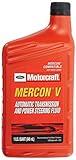 Ford Genuine XT-5-QM MERCON-V Automatic Transmission and Power Steering Fluid - 1 Quart, 32 Fl Oz (Pack of 1)