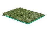 20" x 25" The Original Surf Grass Mat - Made in The USA - Surfer Grass Change Mat - Roll Up Turf for Beach, Snow, Camping, Changing & More! (Green)