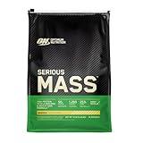 Optimum Nutrition Serious Mass, Weight Gainer Protein Powder, Mass Gainer, Vitamin C and Zinc for Immune Support, Creatine, Banana, 6 Pound (Packaging May Vary)