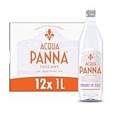 Acqua Panna Natural Spring Water, 33.8 Fl Oz (Pack of 12)