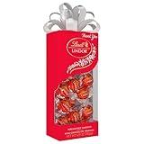 Lindt LINDOR Milk Chocolate Candy Truffles Traditions Gift Box, Milk Chocolate Candy with Smooth, Melting Truffle Center, 6.8 oz.