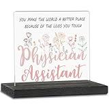 Physician Assistant Practitioner Gifts, Physician Assistant Thank You Nurses Week Gift, PA Office Decor Decorations Signs ZBB72