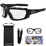 WDP100 Powersports Motorcycle Wrap Around Riding sky diving sunglasses GK20