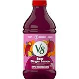 V8 Beet Ginger Lemon 100% Vegetable Juice, 46 fl oz Bottle