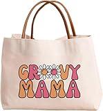 Mothers Day Gifts For Mom - Unique Mom Tote Bag - Mother's Day Tote Bag - Sentimental Mom Gifts for Mothers Day, Birthday, Anniversary, Christmas - Mama Bags for Shopping, Picnic, Grocery, Game Day