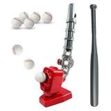 Playhiland Kids Auto Baseball Pitching Machine, Outdoor Sports Toys for Kids Ages 5, 6, 7, 8, 9, 10, 11, 12, Adjustable Angles Electronic Baseball Training Equipment & Batting Practice Toys for Youth