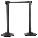 US Weight Sentry Plus Stanchion with Extended 11-Foot Retractable Belt (2-Pack)