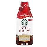 Starbucks Cold Brew Coffee Concentrate, Naturally Flavored Sweetened Vanilla & Chocolate Inspired by Irish Cream, Limited Edition, Multi-Serve Bottle (32 Fl Oz)