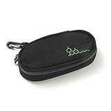 CANNY Stash Tobacco Pipe Bag – Smell Proof Travel Bag – Odor Resistant Protective Case - Storage Container with Activated Carbon - Padded for Glass Pieces (BLACK)