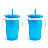 Munchkin® SnackCatch & Sip 2-in-1 Snack Catcher and 2 Piece Spill-Proof Cup, Blue