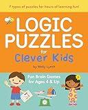 Logic Puzzles for Clever Kids: Fun brain games for ages 4 & up