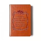 JOHSBYD Drama Gift Leather Notebook Theater Gift Comedy Tragedy Masks Leather Notebook Birthday Graduation Gifts for Drama Students Actor Actress Gift (Take pride)