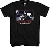 STAR WARS Darth Vader Leadership Motivational Uplifting Poster Mens T-Shirt(SM, Black)