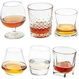 Libbey Craft Spirits Assorted Drinkware Glasses, Set of 6