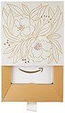 Amazon.com Gift Card for any amount in a White Floral Gift Box