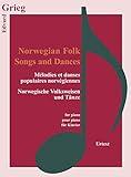 Norwegian Folk Songs and Dances (Classical Sheet Music)