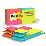 Post-it Pop-up Notes, 3x3 in, 12 Pads, America's #1 Favorite Sticky Notes, Poptimistic, Bright Colors, Clean Removal, Recyclable