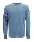BOCOMAL FR Shirts for Summer 4oz EX Light Weight Flame Resistant Base Layer CAT1 Fire Retardant Crew Shirt