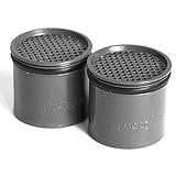 LifeStraw Carbon Capsule Replacement Filter for Go Bottle 2-Stage & Steel (2-Pack)