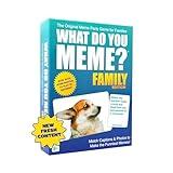 WHAT DO YOU MEME? Family Edition by Relatable, Kids Games for Kids 8+, Christmas Games for Families, The TikTok Viral Sensation, Includes 300 Caption Cards, 65 Photo Cards, and Game Instructions