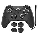 Linkidea Handle Protection Cover Compatible with Luna Controller, Silicone Grips Sleeve Case for Luna Wireless Controller (Black)