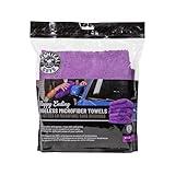 Chemical Guys MIC34803 Happy Ending Ultra Plush Edgeless Microfiber Towel, Purple (16" x 16")