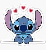 Stitch Sticker - Sticker Graphic - Waterbottles, Hydroflask, Laptops, Notebooks, Cell Phones, Bumpers, Windows, Locker Sticker