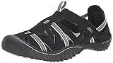 JBU by Jambu Women's Regional Water Ready Oxford Flat, Black/White, 8.5