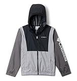 Columbia Youth Girls Lily Basin II Jacket, Black/City Grey/Columbia Grey, Large