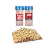 Gmark Premium 4" Kokeshi Toothpicks Skewers 500ct (2 Packs of 250) Extra long toothpicks for appetizers GM1034