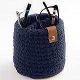2 in1 Protective Eyeglass Holder Stand - Glasses Holder for Nightstand with 2 sections-An eye glass holder for desk-Always find eyeglasses, eyeglasses strap in this Glasses Holder Stand (Navy Blue)