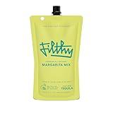 Filthy Margarita Mix, Premium Cocktail Mixer, All-Natural, Non-GMO, Vegan & Gluten-Free, Made with 100% Fresh Florida Lime Juice and Organic Agave Nectar from Jalisco Mexico, 32 Oz Pouch
