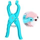 Juome Upgraded Safety Eye Tool for Crocheting - Crochet Tools for Attaching Crochet Safety Eyes, Auxiliary Tool for 5-30mm Stuffed Animals Safety Eyes Doll Making Supplies (Blue 1pcs)