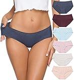 Wealurre Cotton Women's Breathable Panties Seamless Comfort Underwear(3128S,Light 4