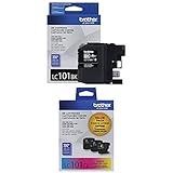 Brother Printer LC101 4-Pack Ink Cartridge